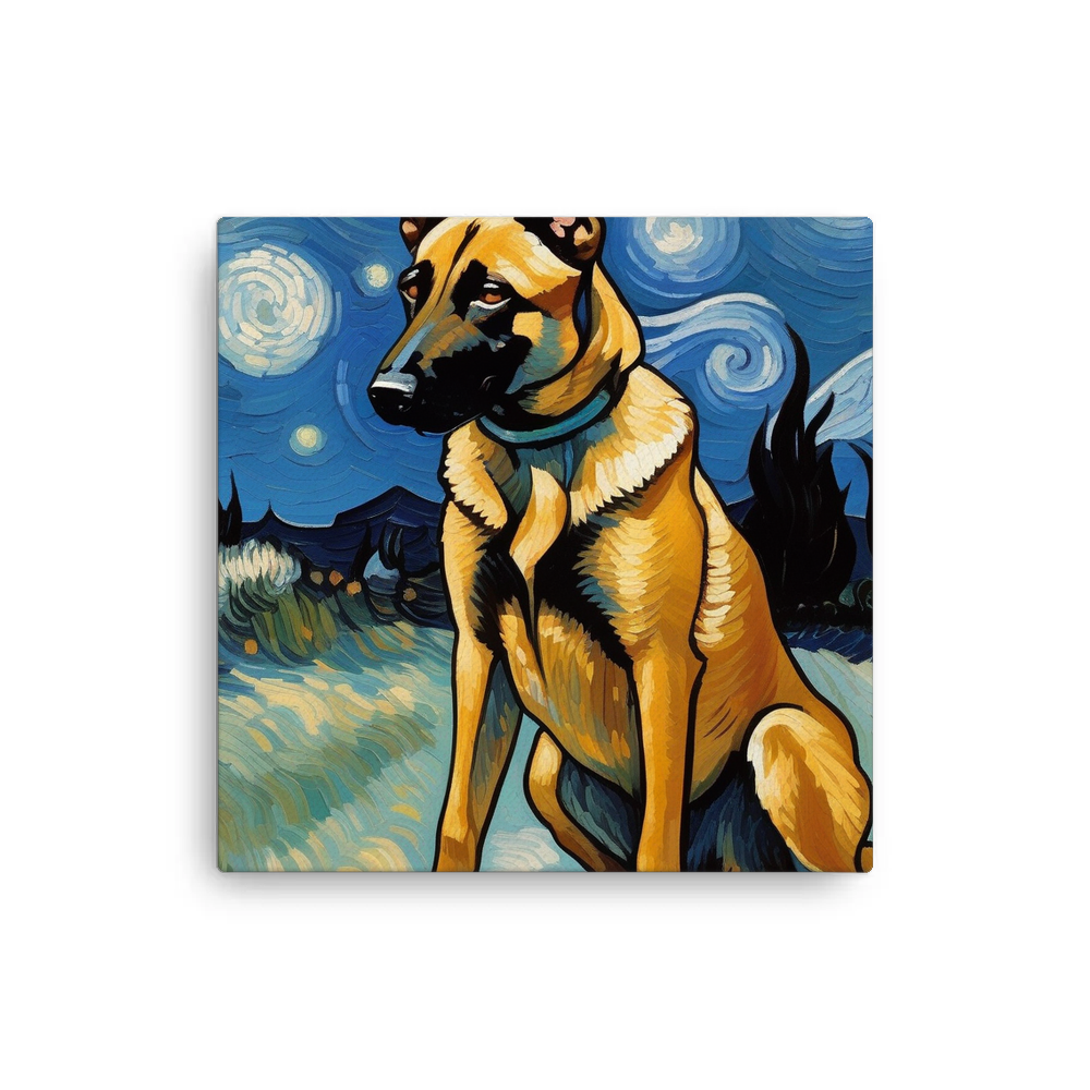 PugMug Custom Belgian Malinois Canvas