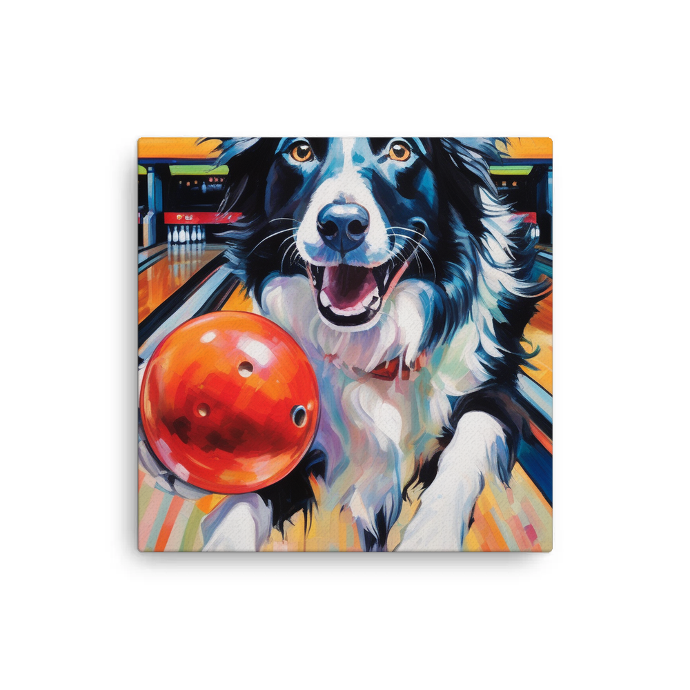 PugMug Custom Border Collie Canvas