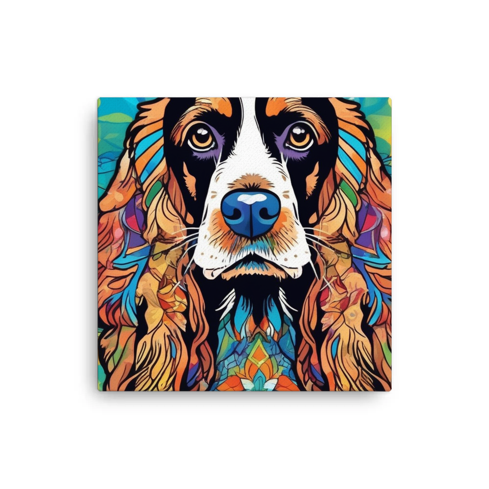 PugMug Custom English Cocker Spaniel Canvas