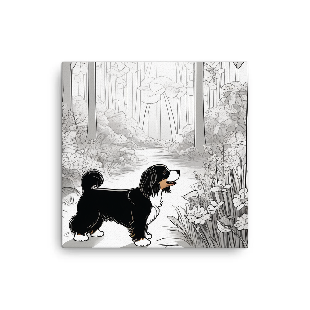 PugMug Custom Black-and-white Havanese Dog Canvas