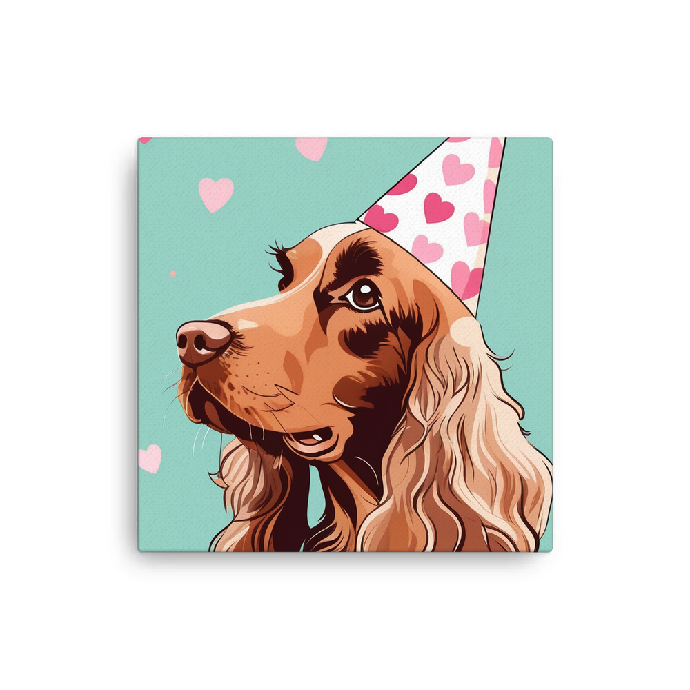 PugMug Custom Cocker Spaniel Canvas