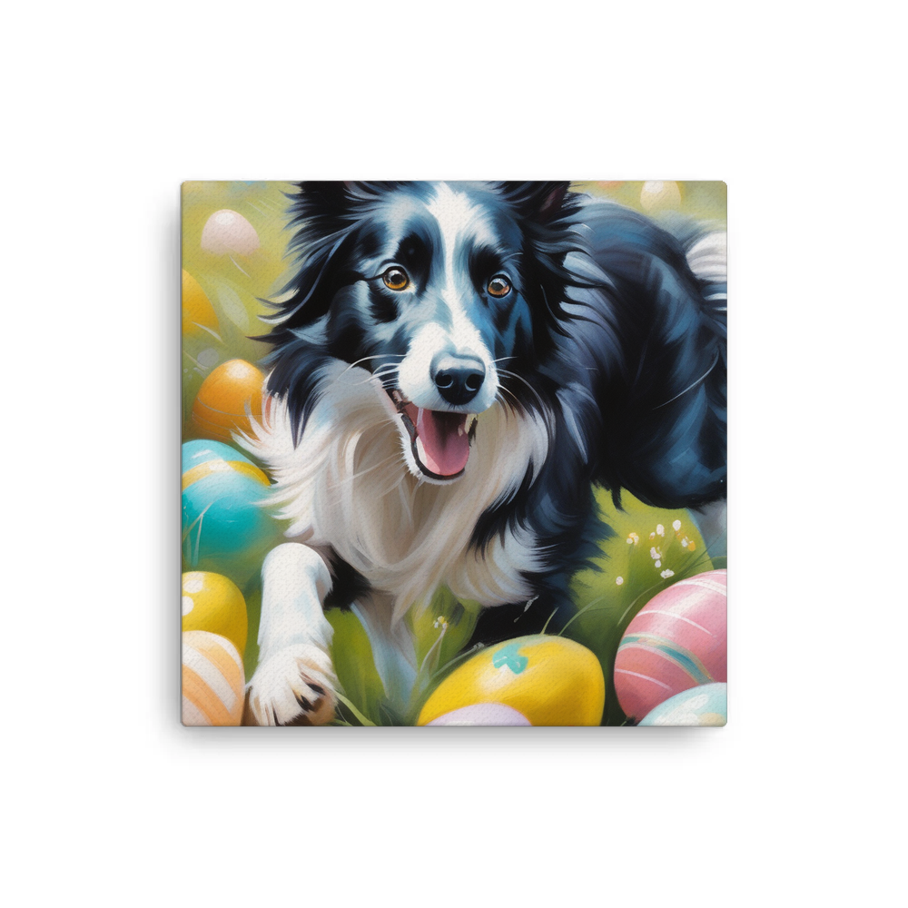 PugMug Custom Border Collie Canvas