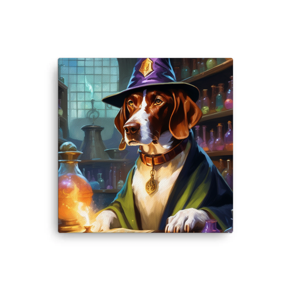 PugMug Custom Pointer Dog Canvas