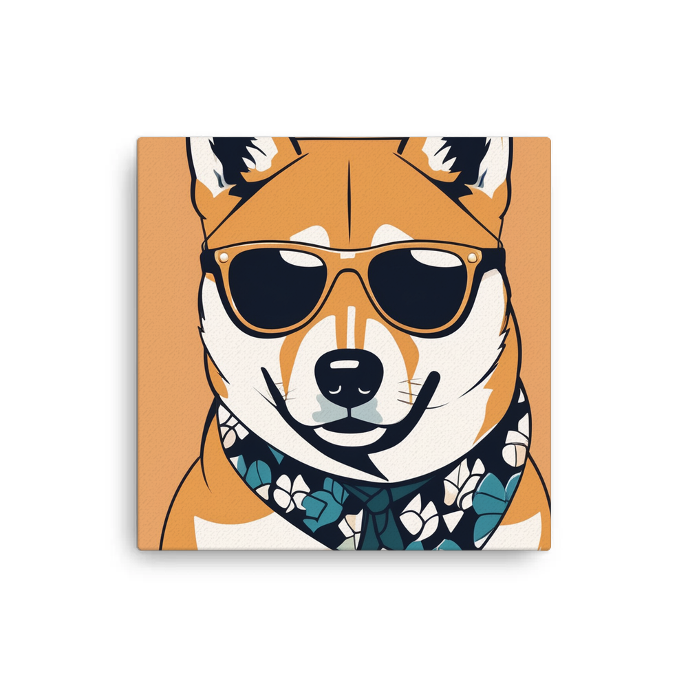 PugMug Custom Shiba Inu Canvas