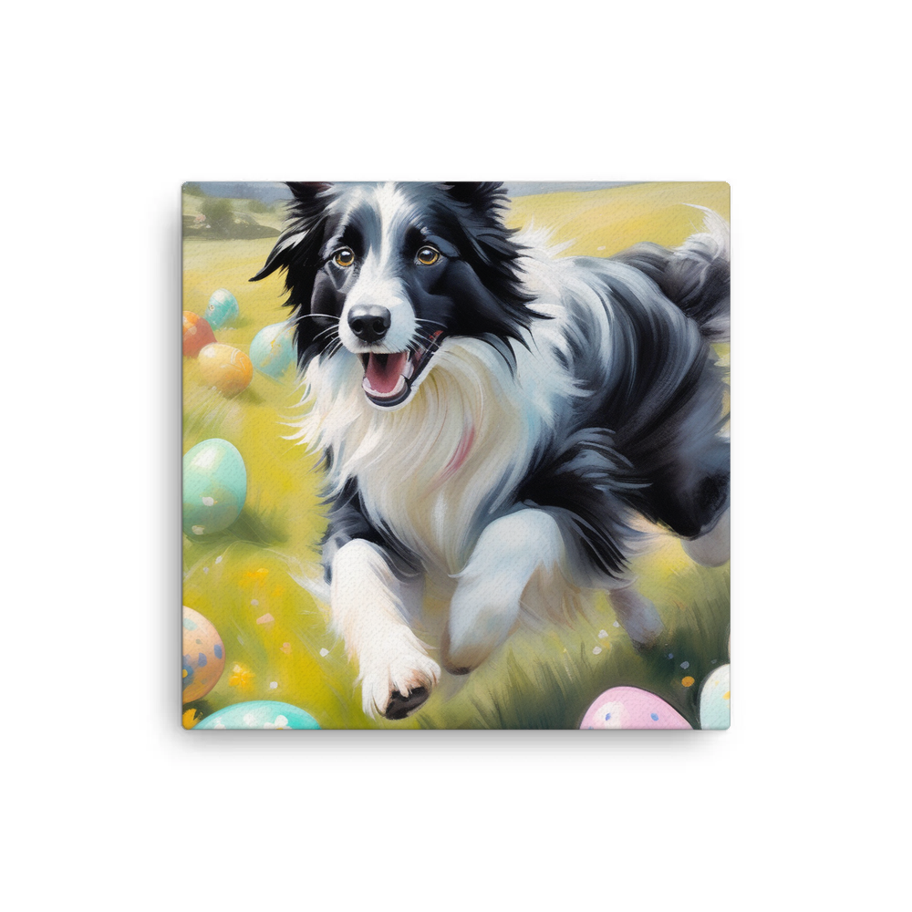 PugMug Custom Border Collie Canvas