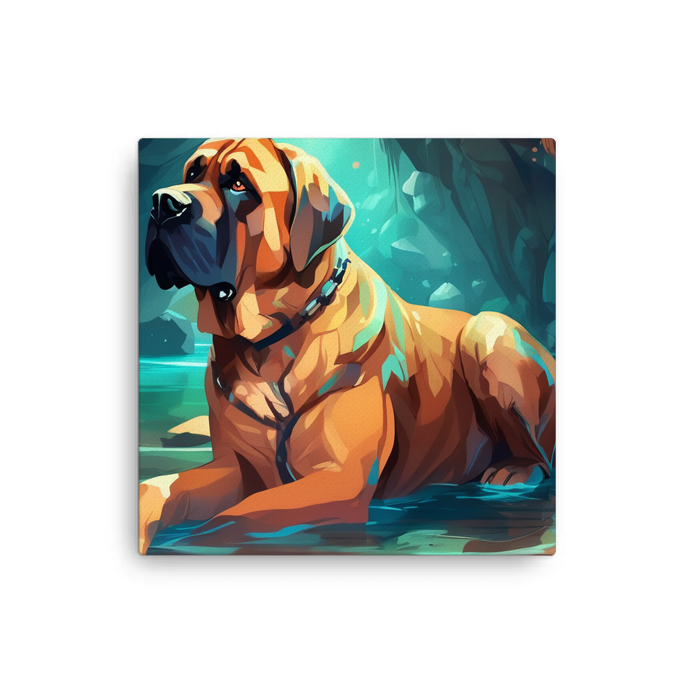 PugMug Custom Mastiff Canvas
