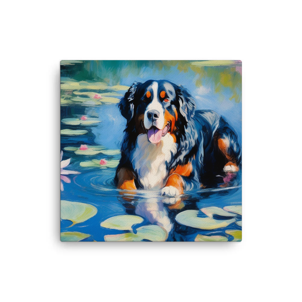 PugMug Custom Bernese Mountain Dog Canvas