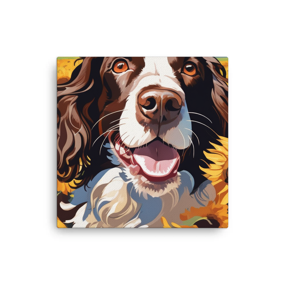 PugMug Custom English Springer Spaniel Canvas