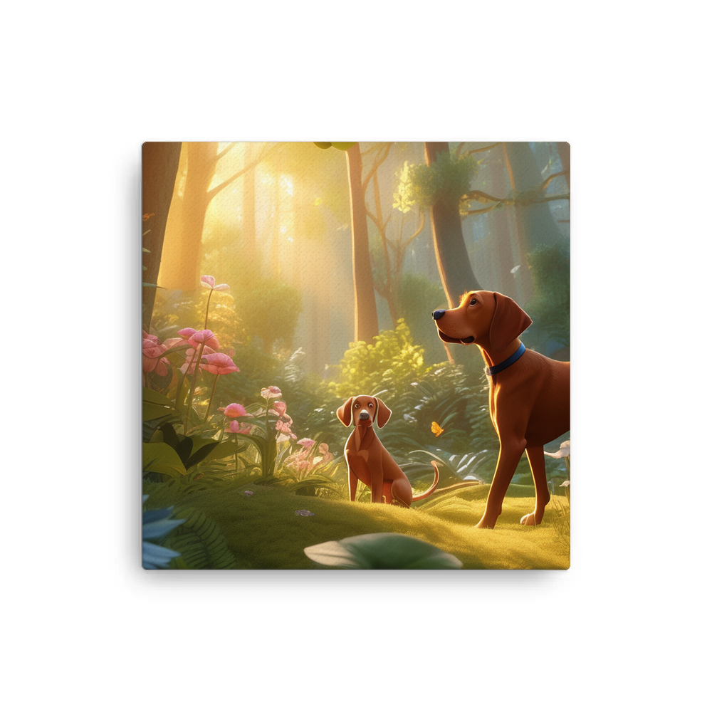 PugMug Custom Vizsla Canvas