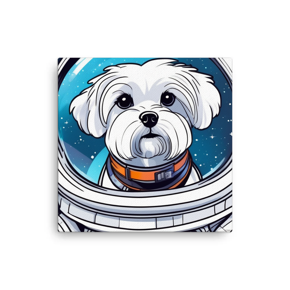 PugMug Custom Maltese Dog Canvas