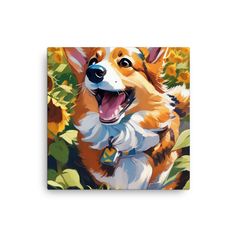PugMug Custom Pembroke Welsh Corgi Canvas