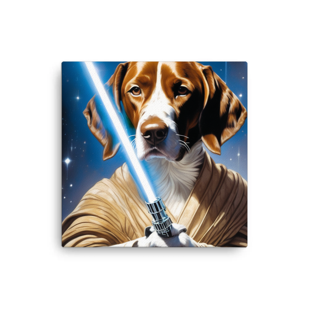 PugMug Custom Pointer Dog Canvas