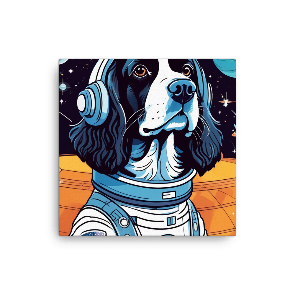 PugMug Custom English Springer Spaniel Canvas