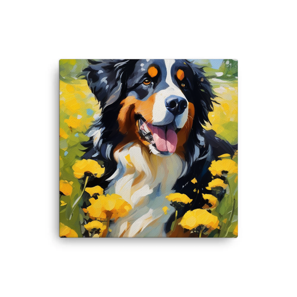 PugMug Custom Bernese Mountain Dog Canvas