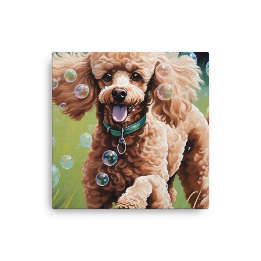 PugMug Custom Tan Poodle Canvas