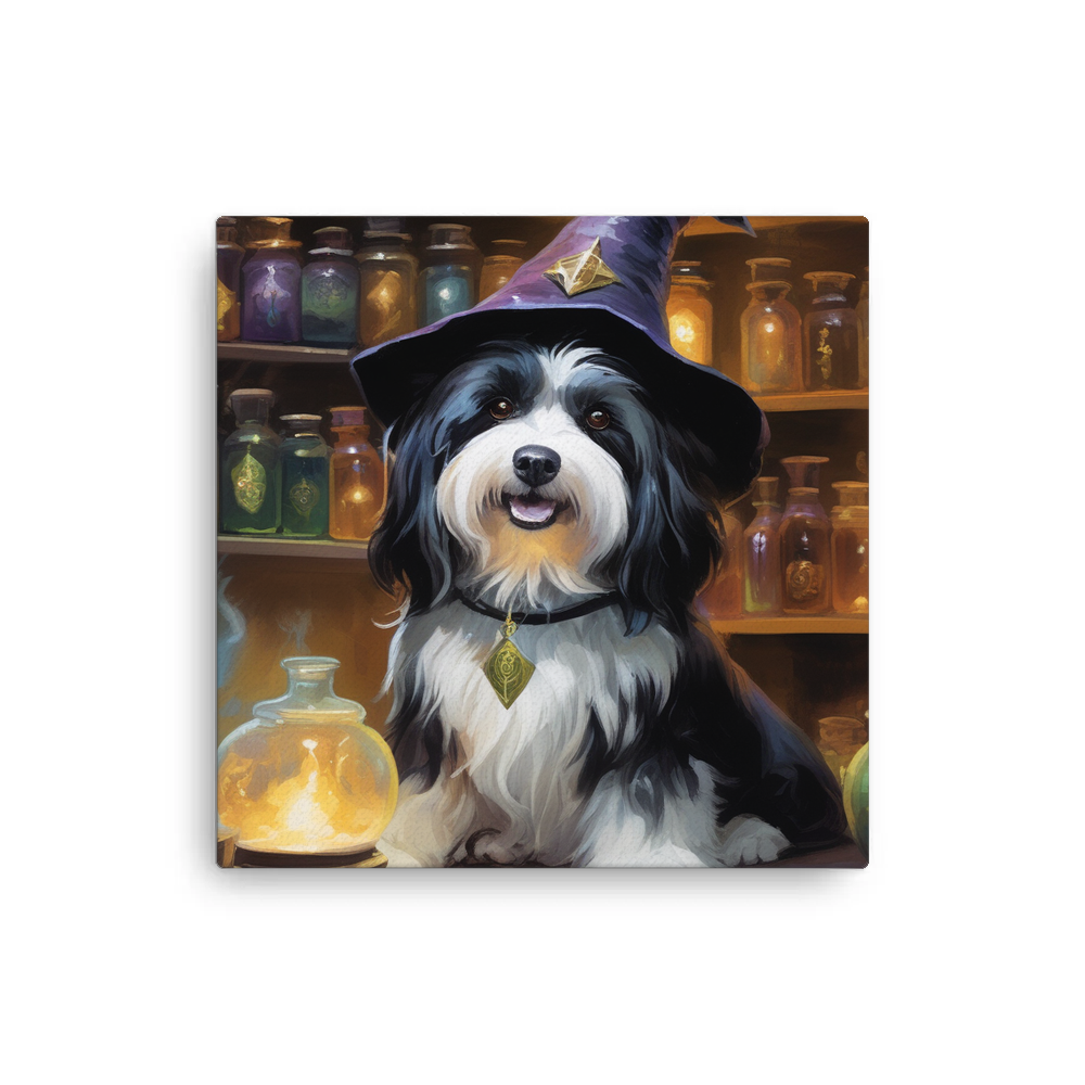 PugMug Custom Black-and-white Havanese Dog Canvas