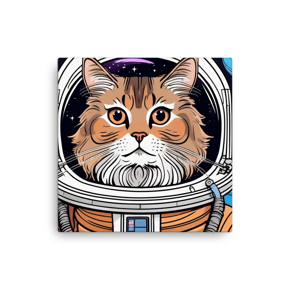 PugMug Custom Tabby Persian Cat Canvas