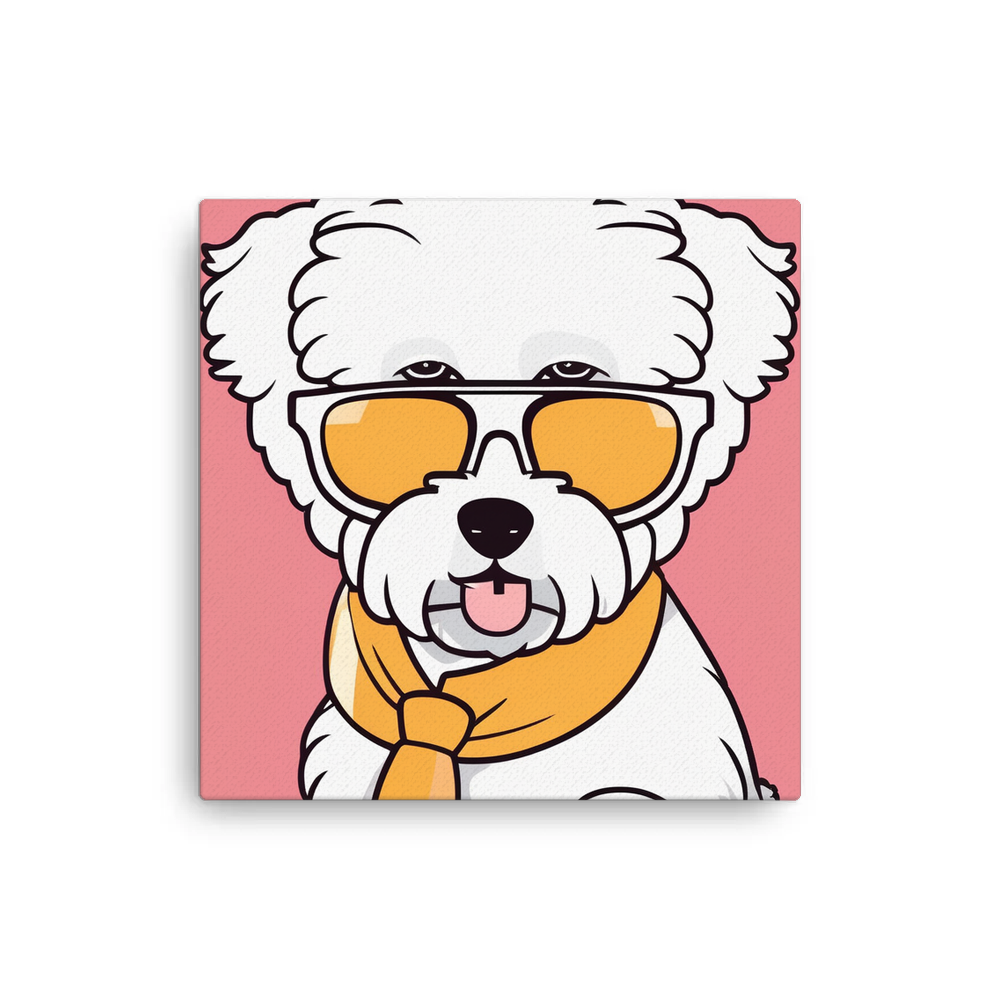 PugMug Custom Bichons Frise Canvas