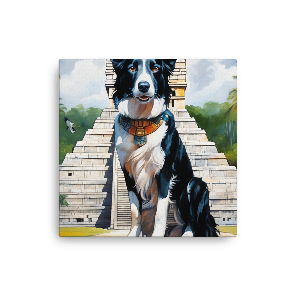 PugMug Custom Border Collie Canvas