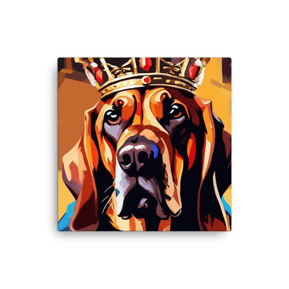 PugMug Custom Bloodhound Canvas