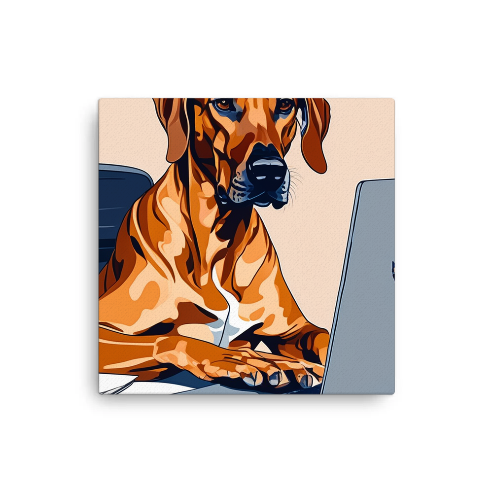 PugMug Custom Rhodesian Ridgeback Canvas