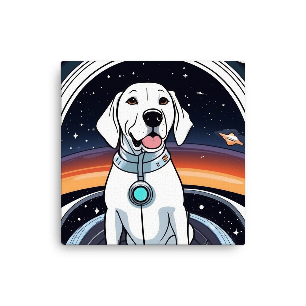 PugMug Custom Pointer Dog Canvas