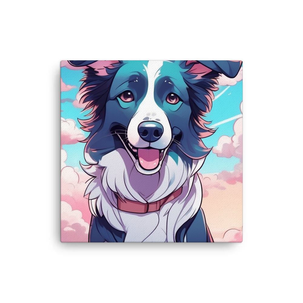 PugMug Custom Border Collie Canvas