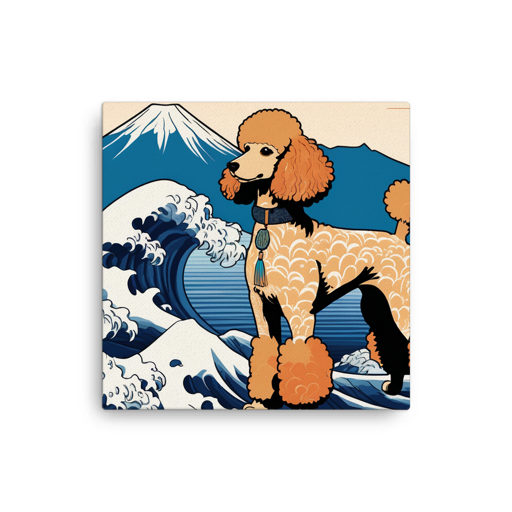 PugMug Custom Tan Poodle Canvas
