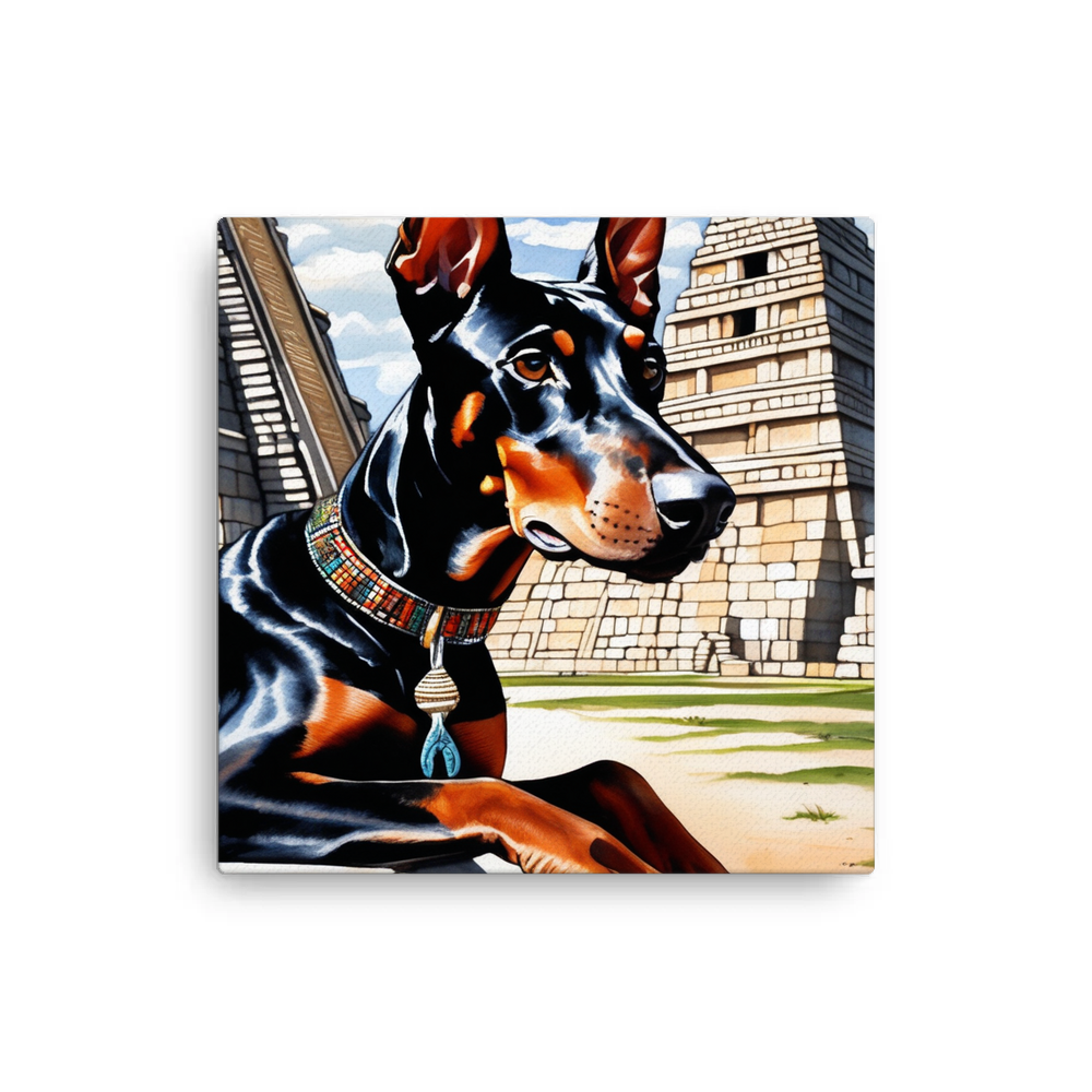PugMug Custom Doberman Pinscher Canvas