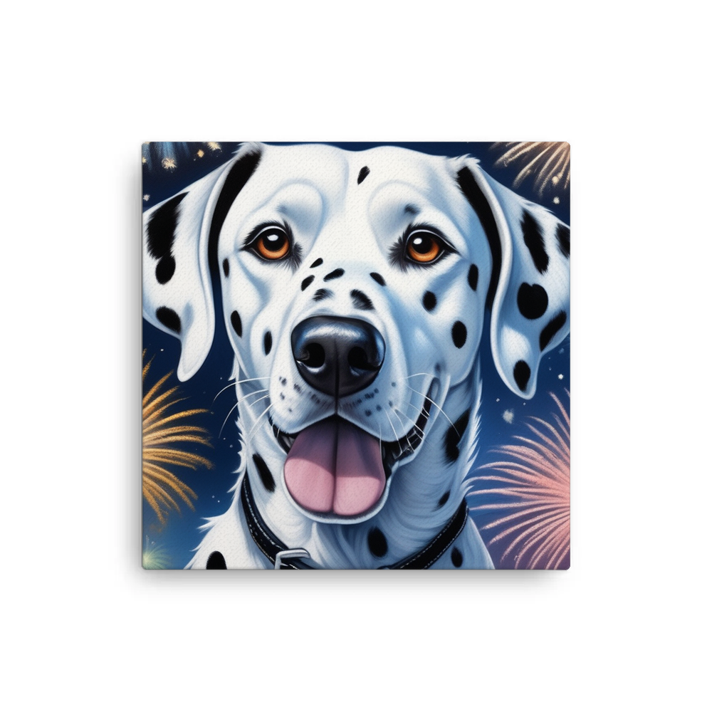 PugMug Custom Dalmatian Canvas