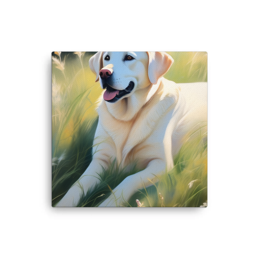 PugMug Custom White Labrador Retriever Canvas