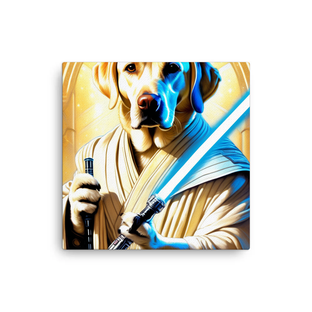 PugMug Custom White Labrador Retriever Canvas