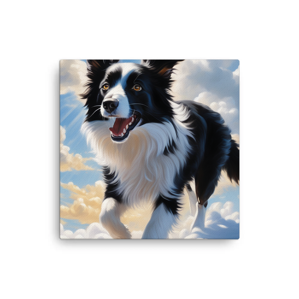 PugMug Custom Border Collie Canvas