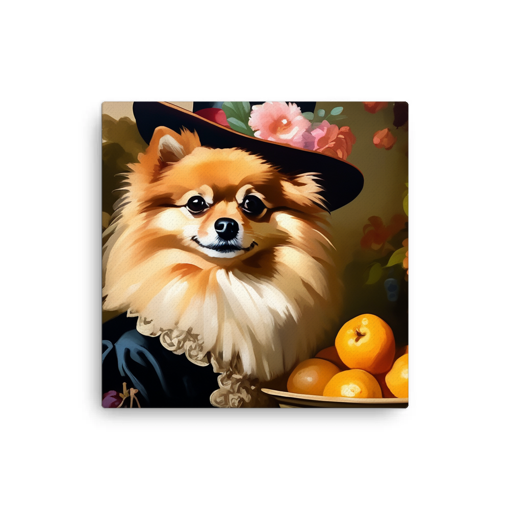 PugMug Custom Tan Pomeranian Canvas