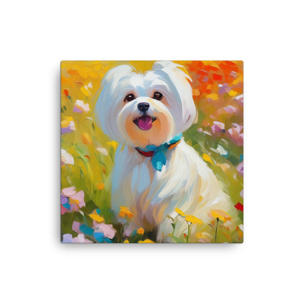 PugMug Custom Maltese Dog Canvas