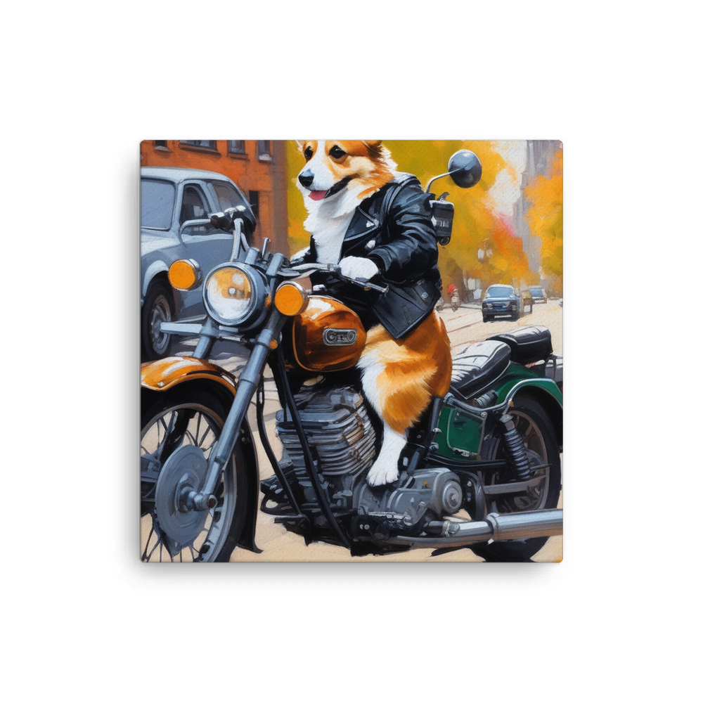 PugMug Custom Pembroke Welsh Corgi Canvas