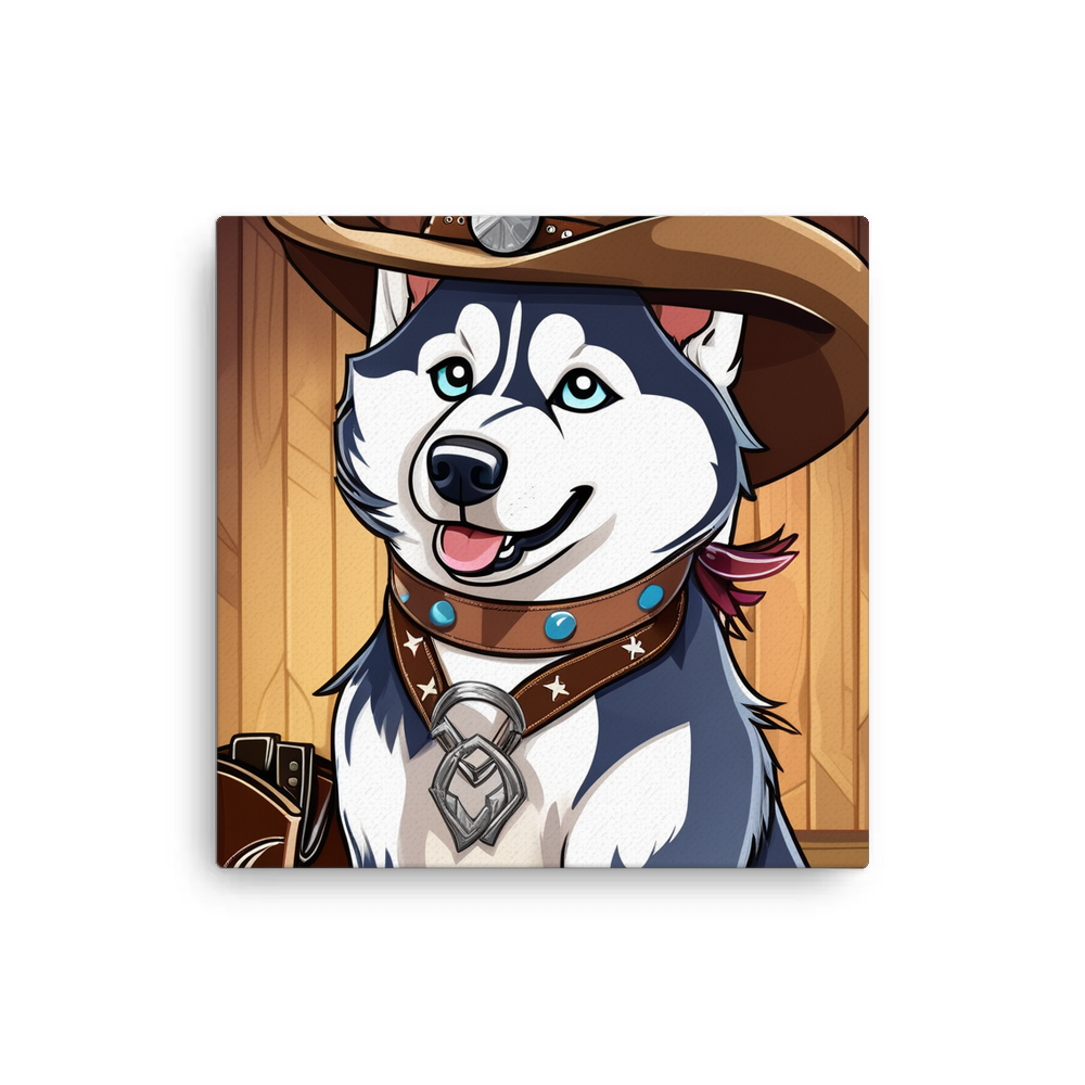 PugMug Custom Siberian Husky Canvas