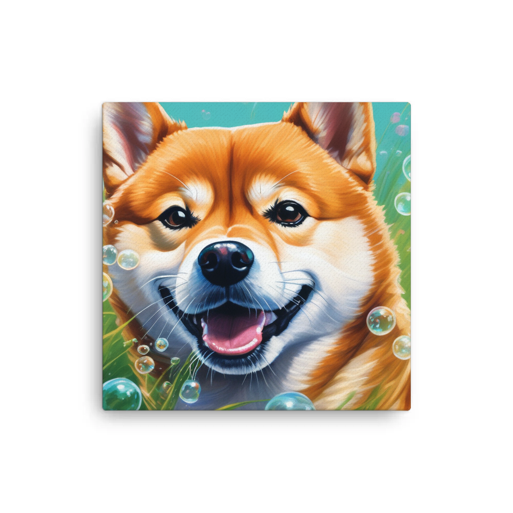 PugMug Custom Shiba Inu Canvas