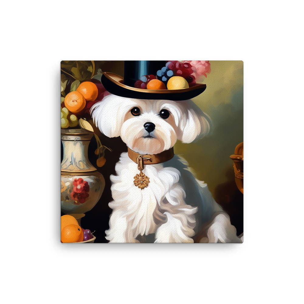 PugMug Custom Maltese Dog Canvas