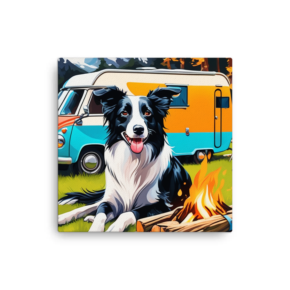 PugMug Custom Border Collie Canvas