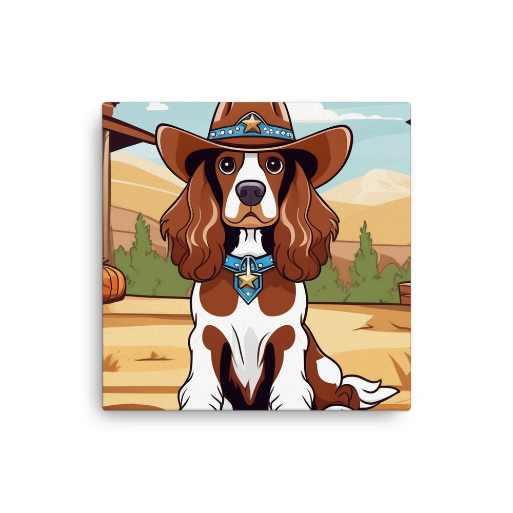 PugMug Custom Cocker Spaniel Canvas