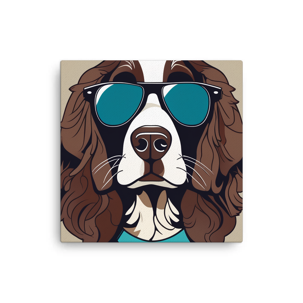 PugMug Custom English Springer Spaniel Canvas