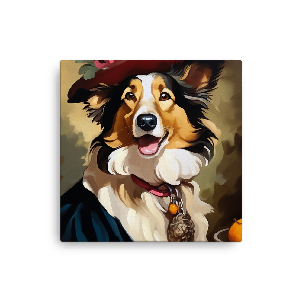 PugMug Custom Collie Canvas
