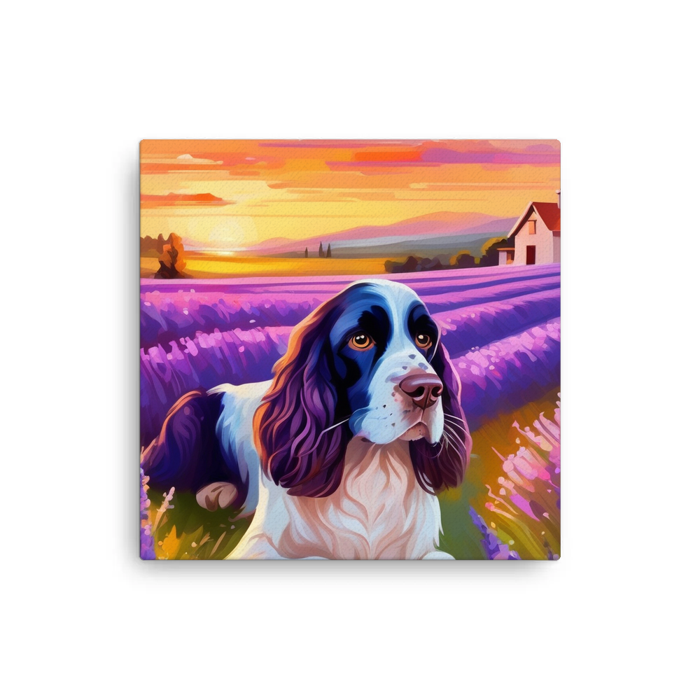 PugMug Custom English Springer Spaniel Canvas