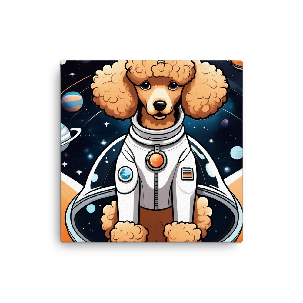 PugMug Custom Tan Poodle Canvas