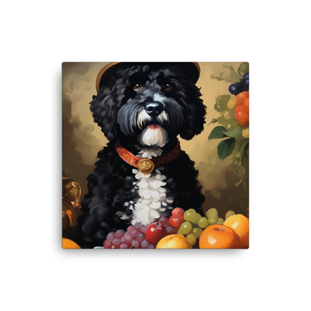 PugMug Custom Portuguese Water Dog Canvas