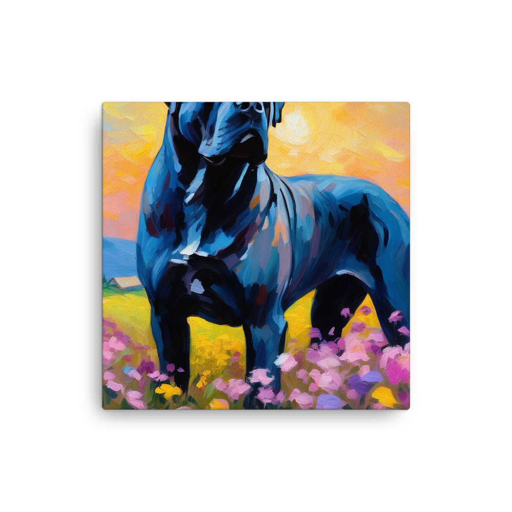 PugMug Custom Cane Corso Canvas