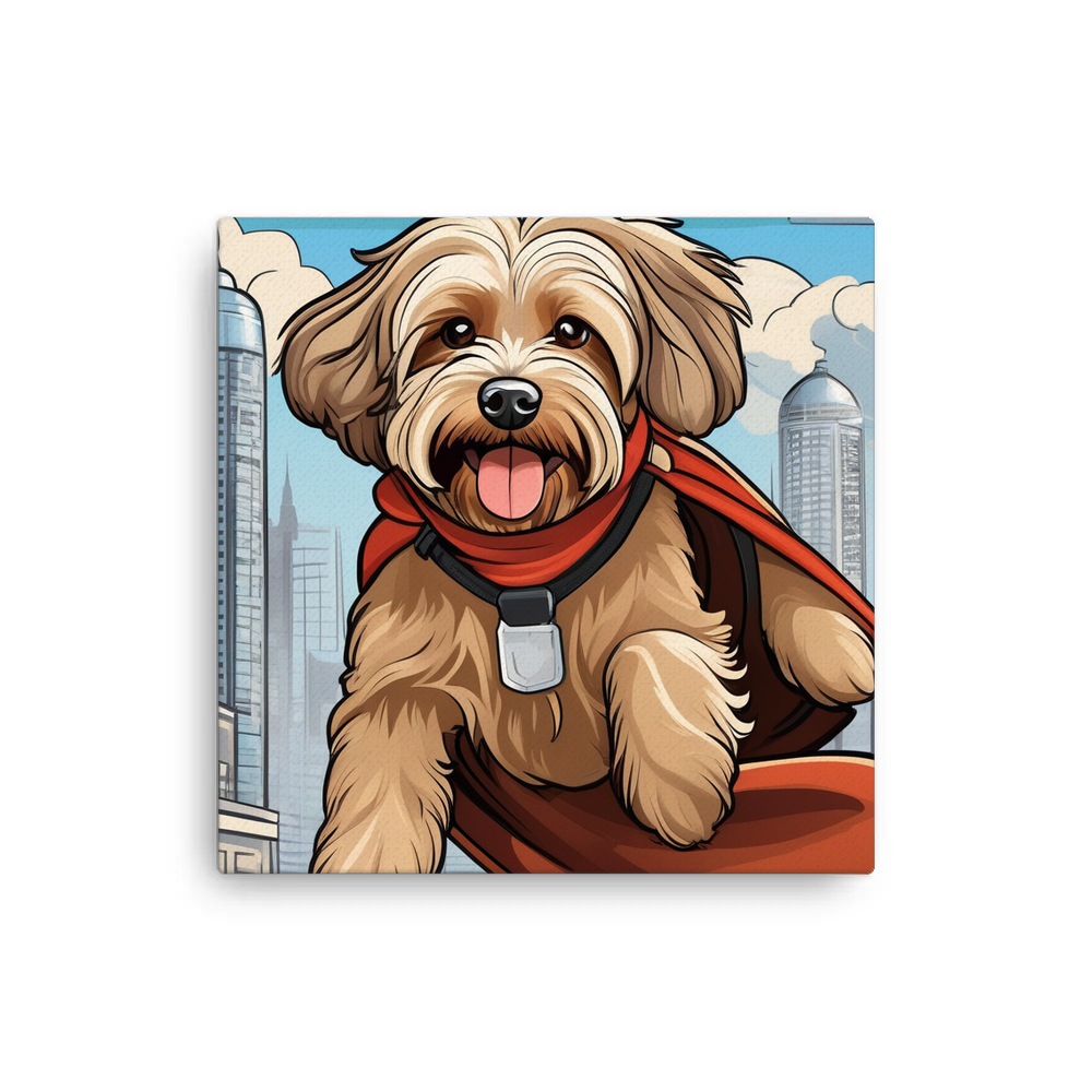 PugMug Custom Tan Havanese Dog Canvas