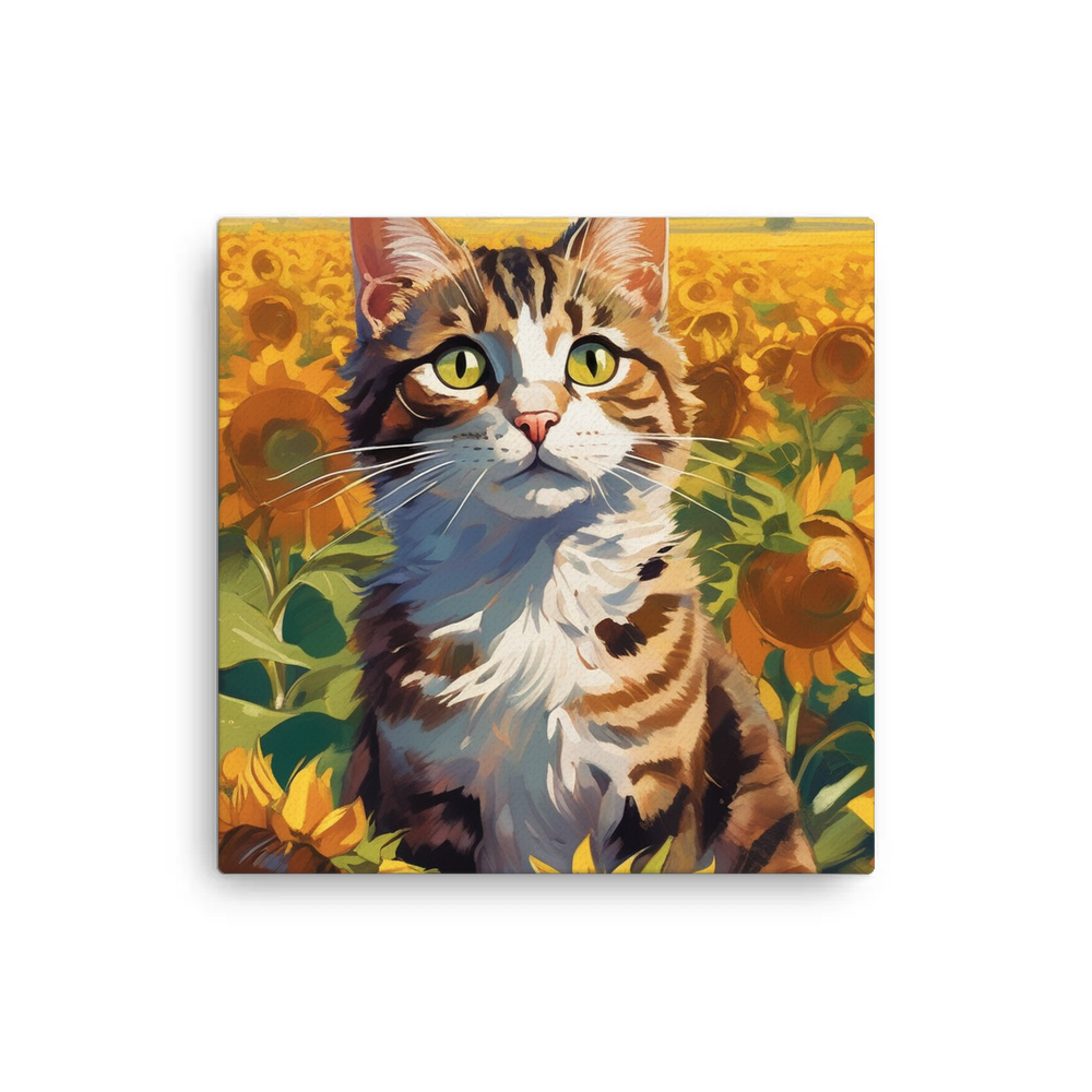PugMug Custom Tabby Companion Cat Canvas