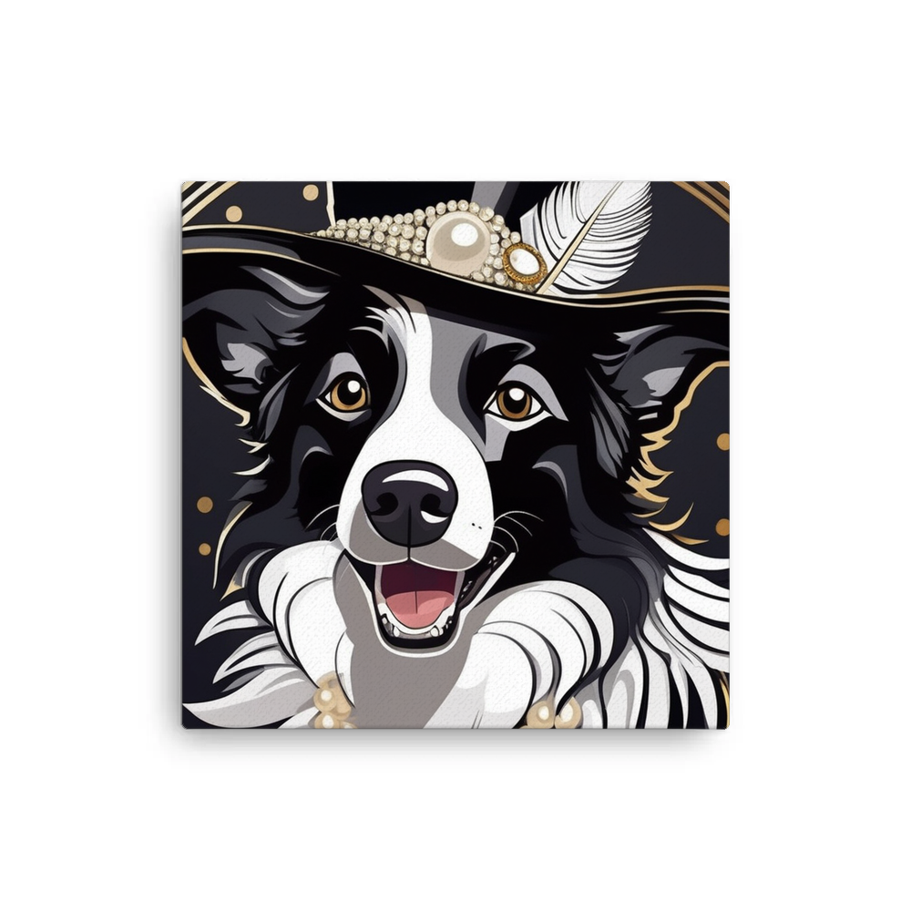 PugMug Custom Border Collie Canvas